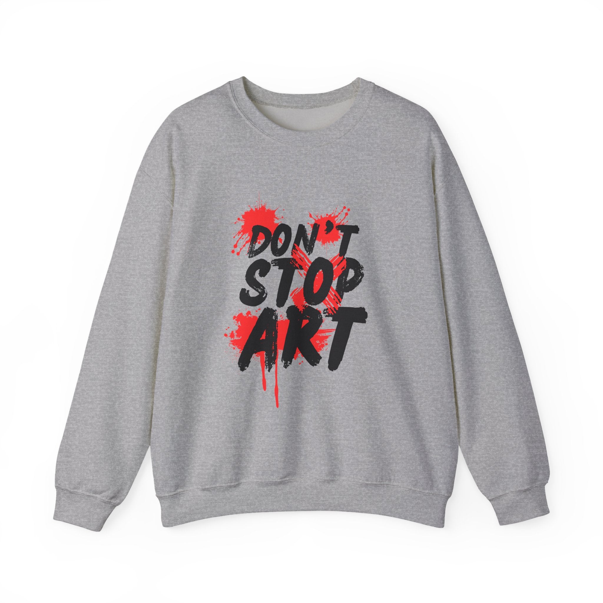 Artistic Crewneck Sweatshirt | Cozy Gift for Artists, Creative Apparel, Unique Statement Piece, Casual Wear, Everyday Comfort