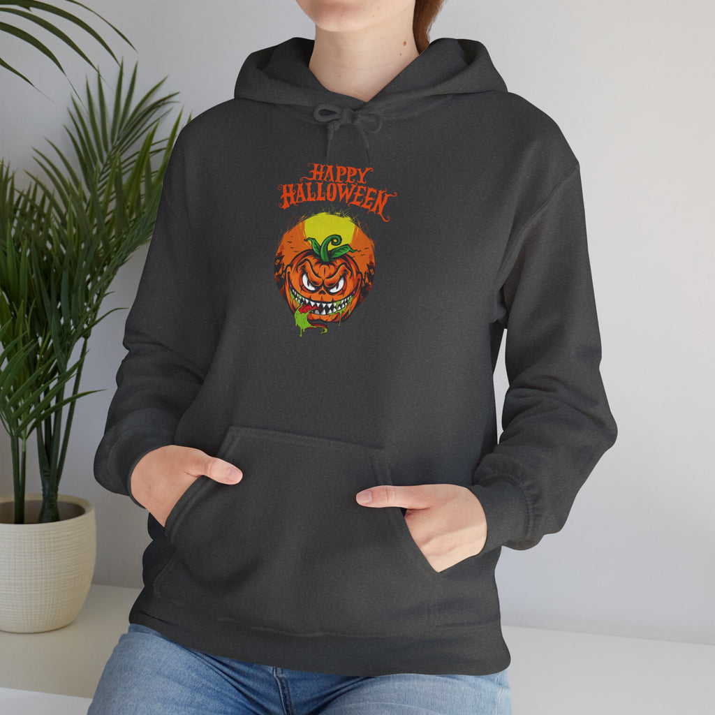 Halloween-Themed Unisex Hooded Sweatshirt, Cozy Halloween Apparel, Witch Design Hoodie, Fall Outfit, Spooky Season Gift