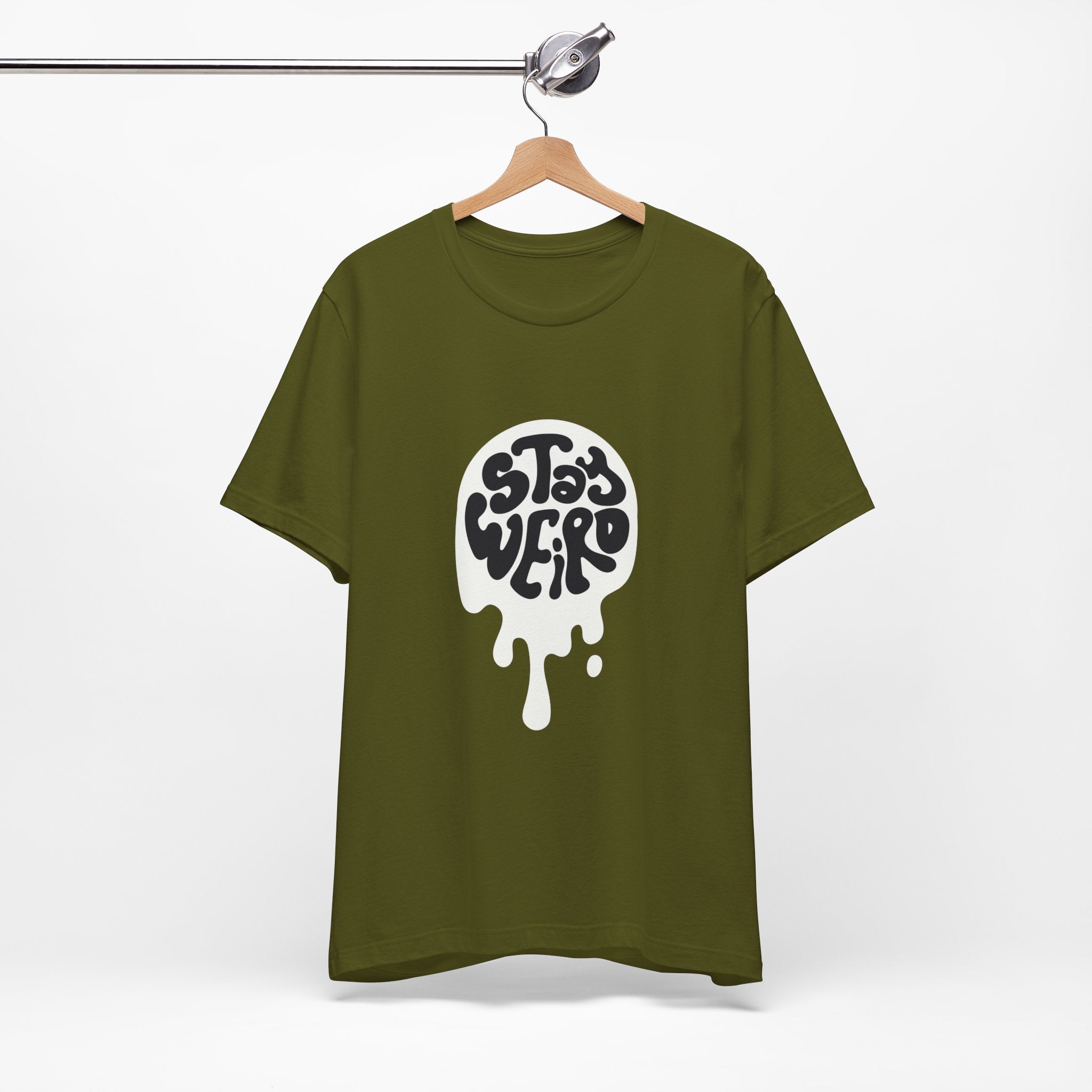 Stay Weird Unisex Tee - Comfortable Graphic T-Shirt, Casual Wear, Gift for Friends, Artsy Apparel, Everyday Fashion