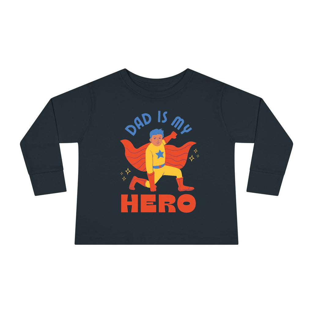Toddler Long Sleeve Tee – Soft Combed Ringspun Cotton, Durable & Comfortable