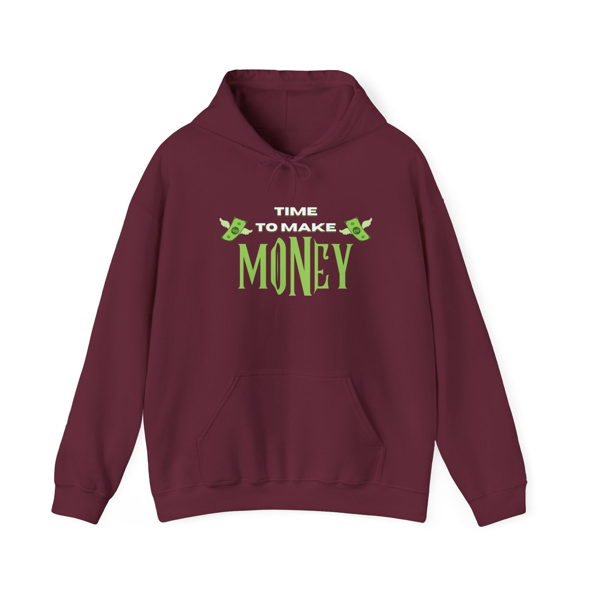Money Maker Hooded Sweatshirt | Unisex Hoodie, Funny Sweatshirt, Gift for Entrepreneurs, Casual Wear, Business Motivation