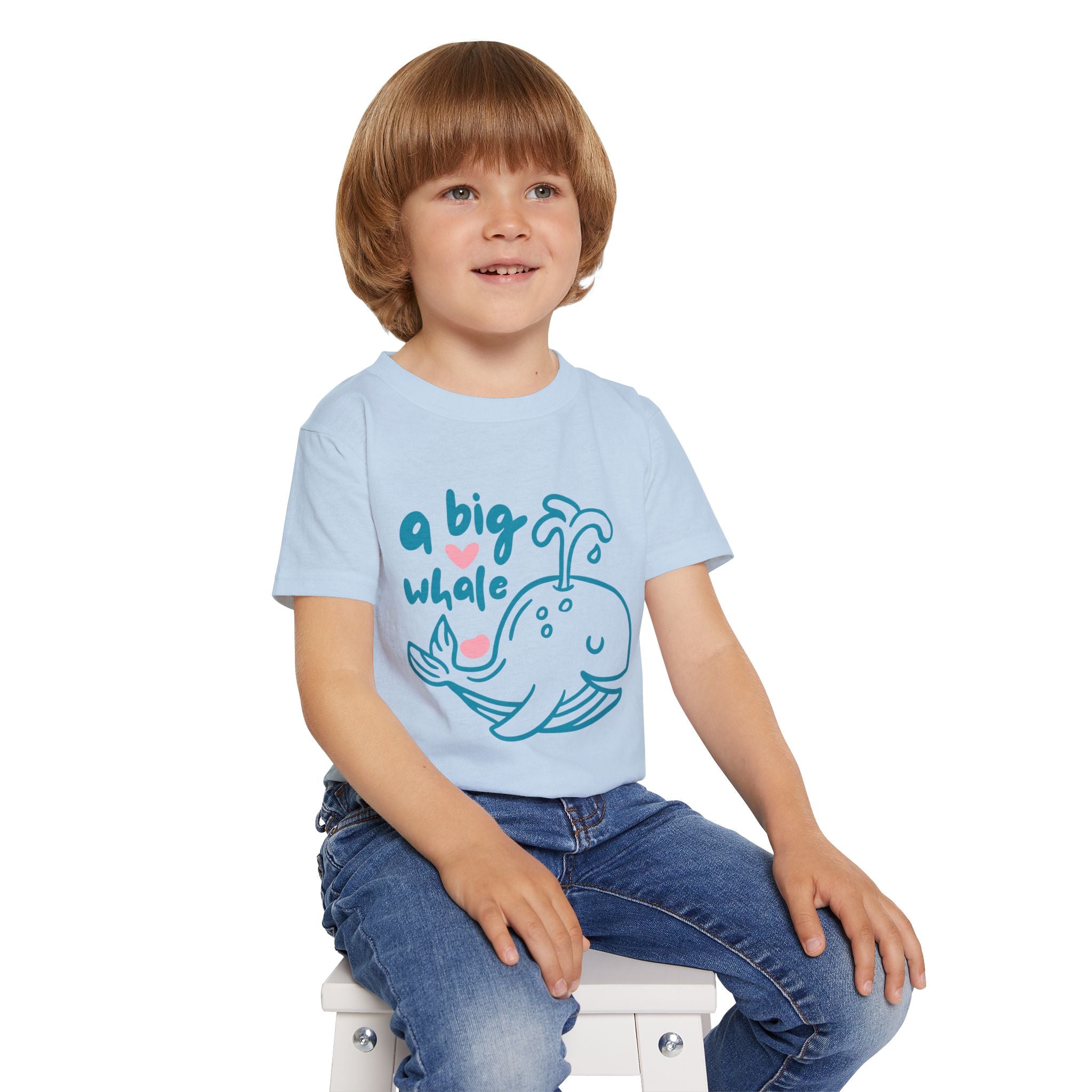 Toddler Heavy Cotton T-Shirt by Gildan | Eco-Friendly Kids Tee | Classic Fit & Soft