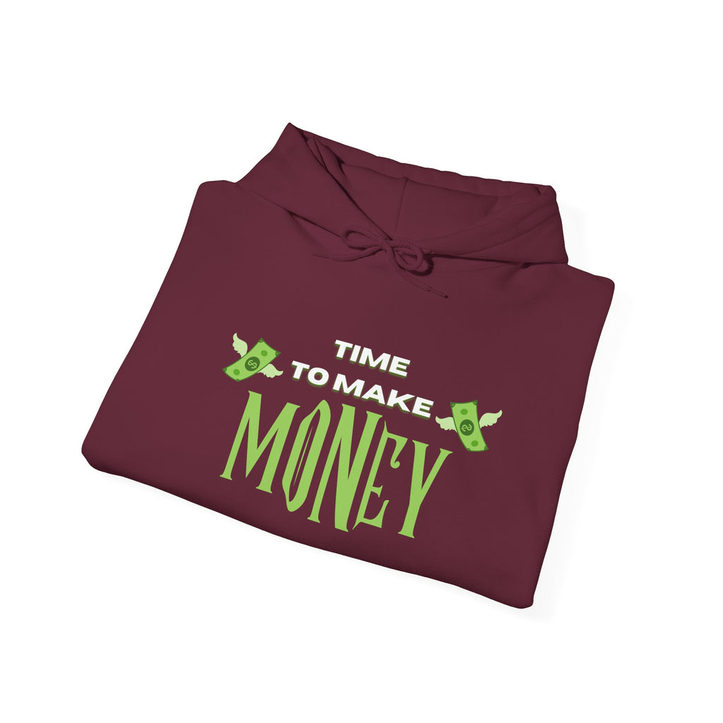 Money Maker Hooded Sweatshirt | Unisex Hoodie, Funny Sweatshirt, Gift for Entrepreneurs, Casual Wear, Business Motivation