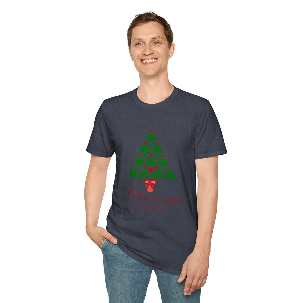 Merry Christmas T-Shirt, Unisex Holiday Tee, Christmas Gift, Casual Wear, Festive Clothing, Seasonal Apparel