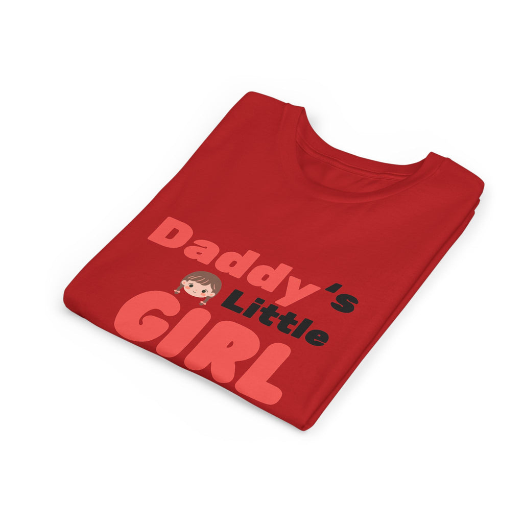 Daddy's Little Girl Youth Tee, Cute Kids T-Shirt, Father's Day Gift, Birthday Present, Sweet Family Apparel, Children's Fashion