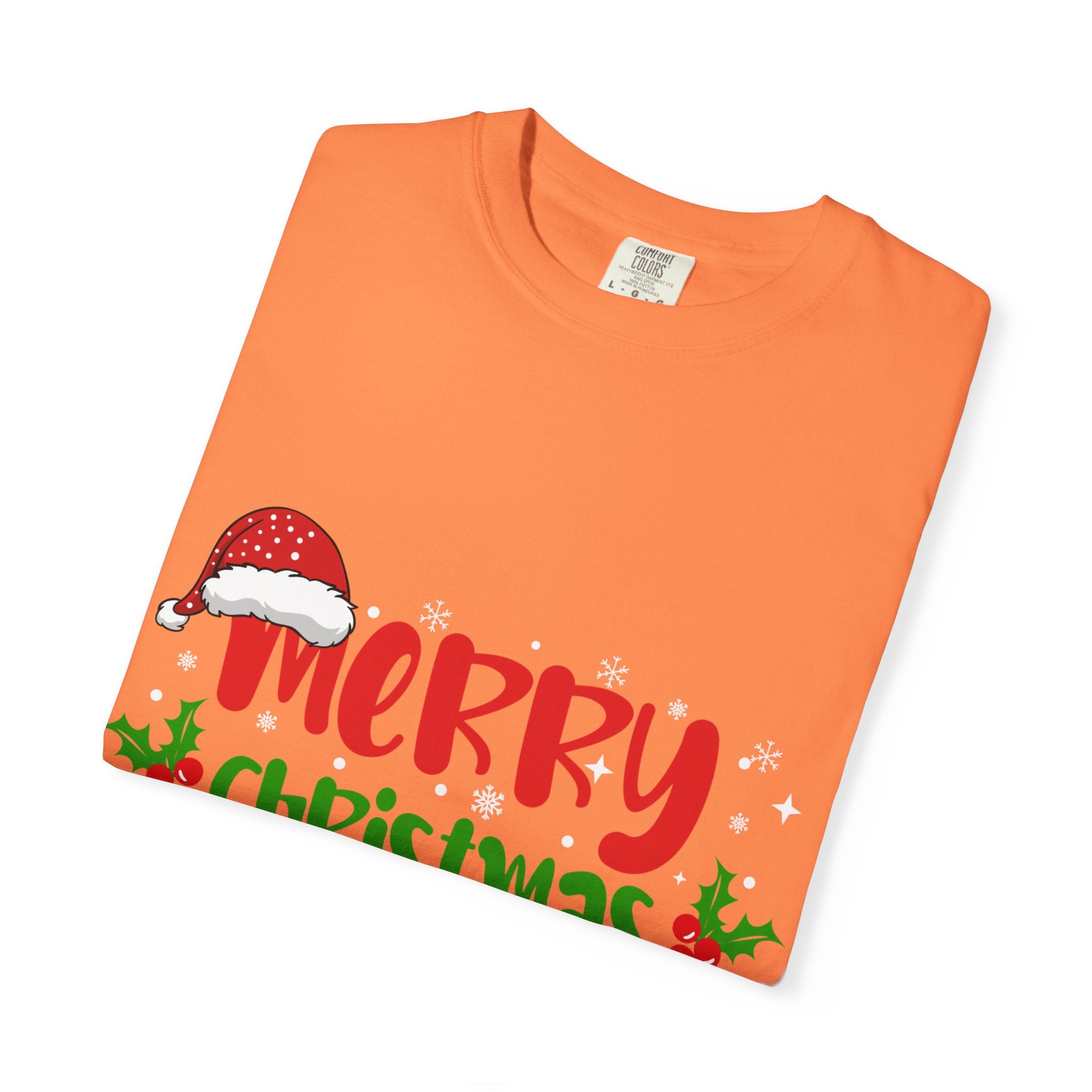 Merry Christmas Tee, Unisex Holiday Shirt, Festive Gift, Casual Christmas Apparel, Seasonal Wear, Perfect for Celebrations
