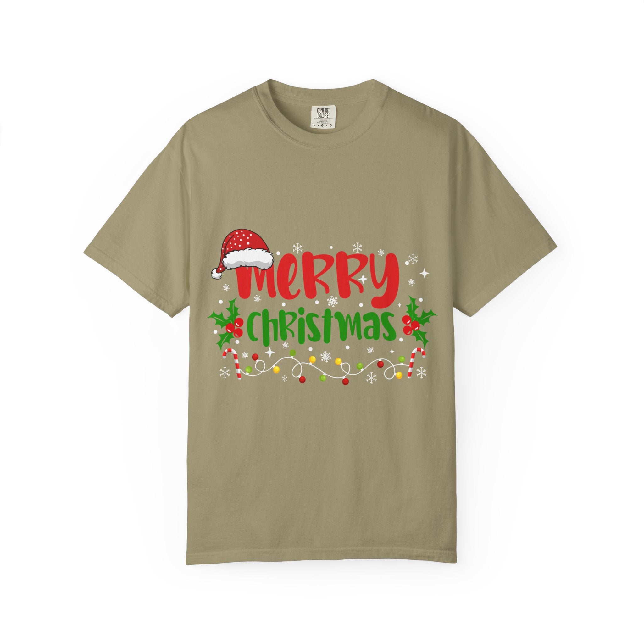 Merry Christmas Tee, Unisex Holiday Shirt, Festive Gift, Casual Christmas Apparel, Seasonal Wear, Perfect for Celebrations