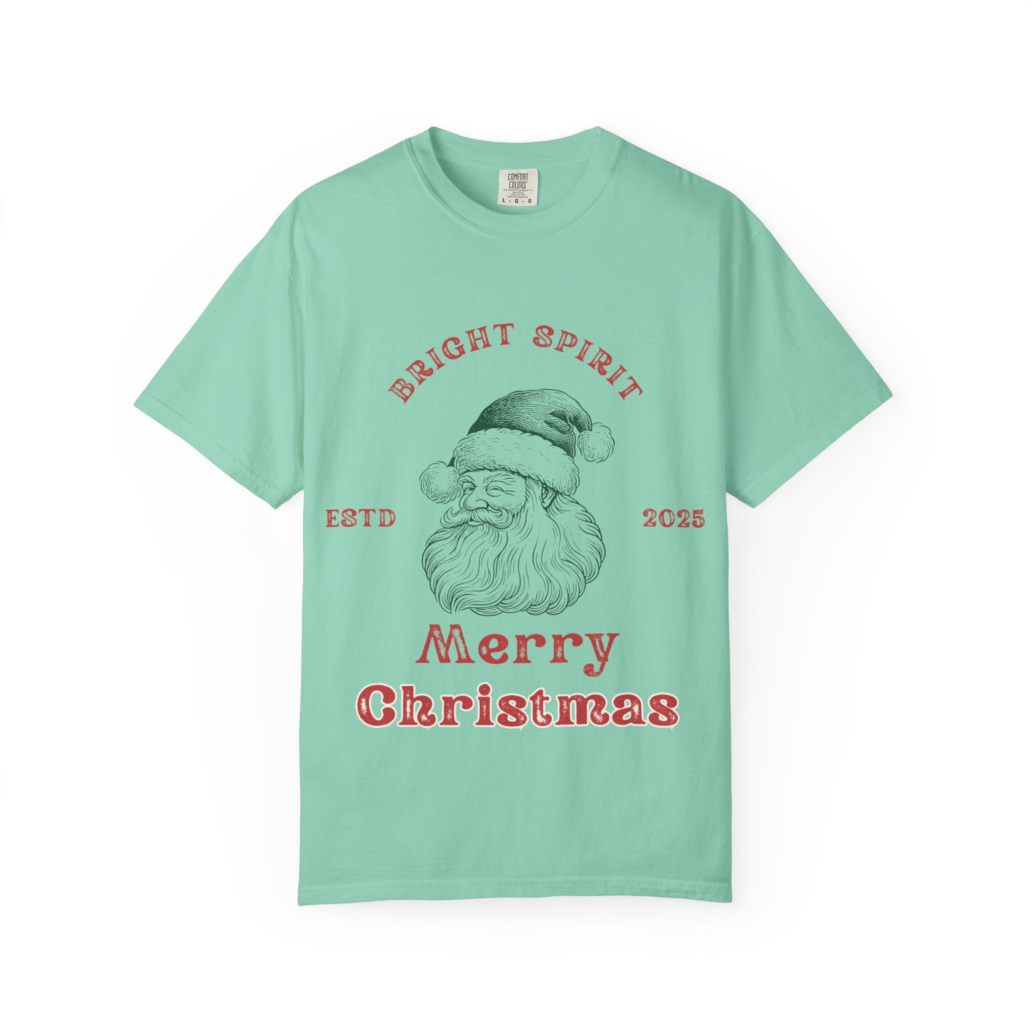 Festive Santa T-Shirt | Merry Christmas Unisex Tee, Holiday Apparel, Christmas Gift, Family Gathering, Winter Wear