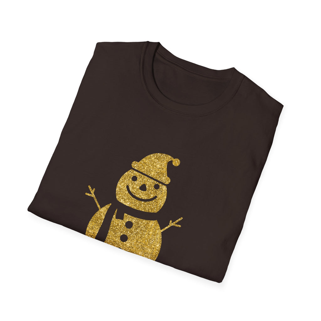Merry Christmas Snowman T-Shirt, Unisex Holiday Tee, Festive Christmas Gifts, Winter Apparel, Comfortable Crewneck, Cute Seasonal Top