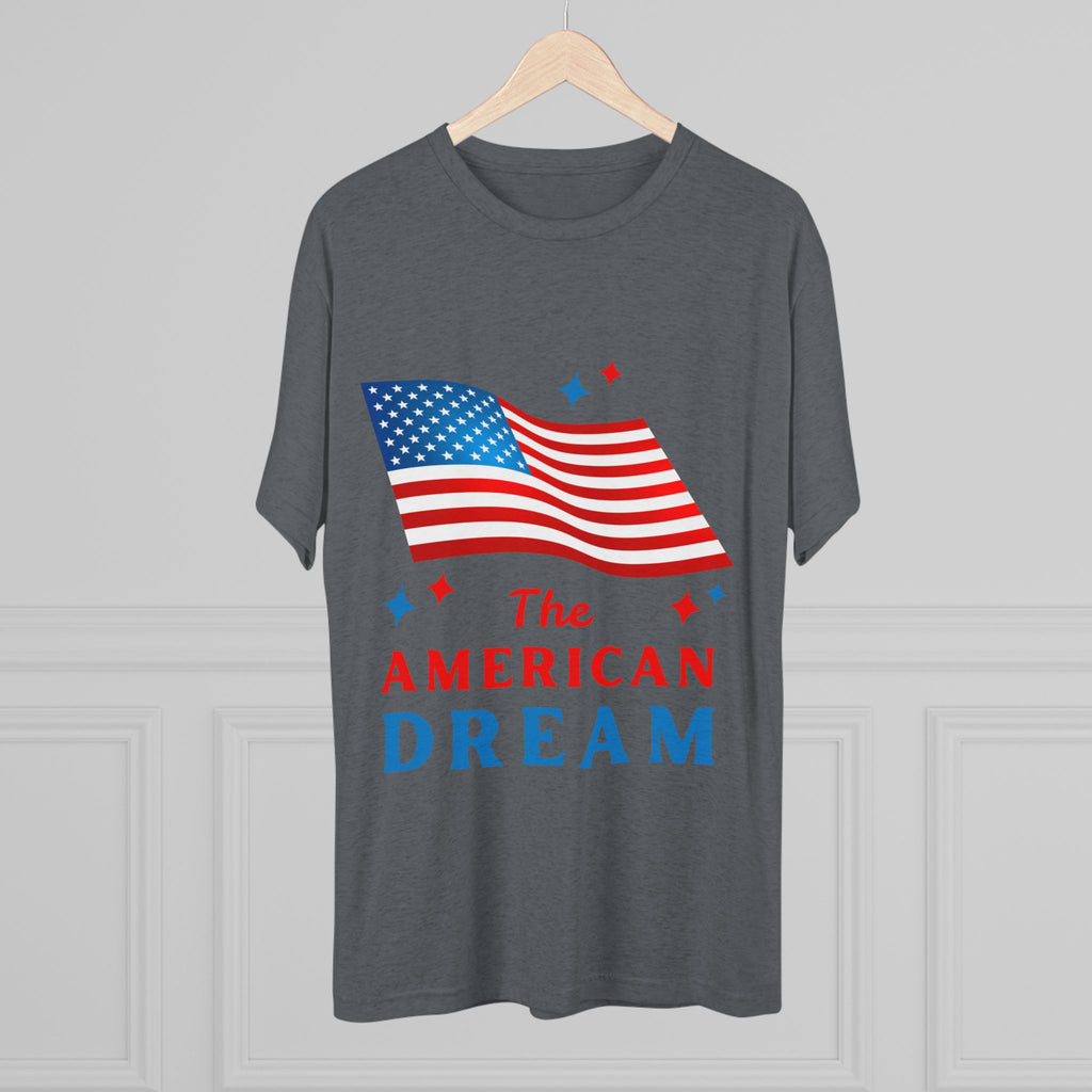 American Dream Unisex Crew Tee, Patriotic Shirt, Independence Day Tee, Casual Summer Top, Gift for Proud Americans