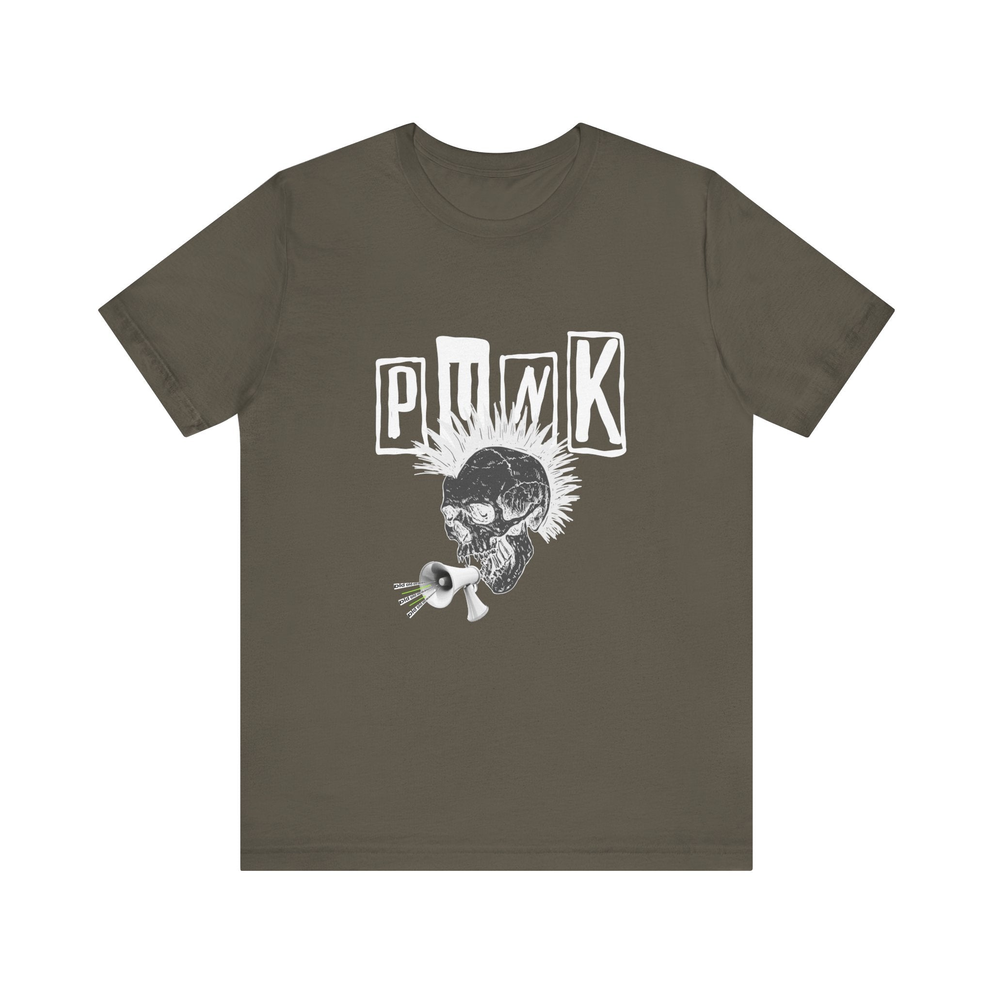 Punk Skull Graphic Tee, Unisex T-Shirt, Alternative Fashion Shirt, Edgy Clothing, Gift for Music Lovers