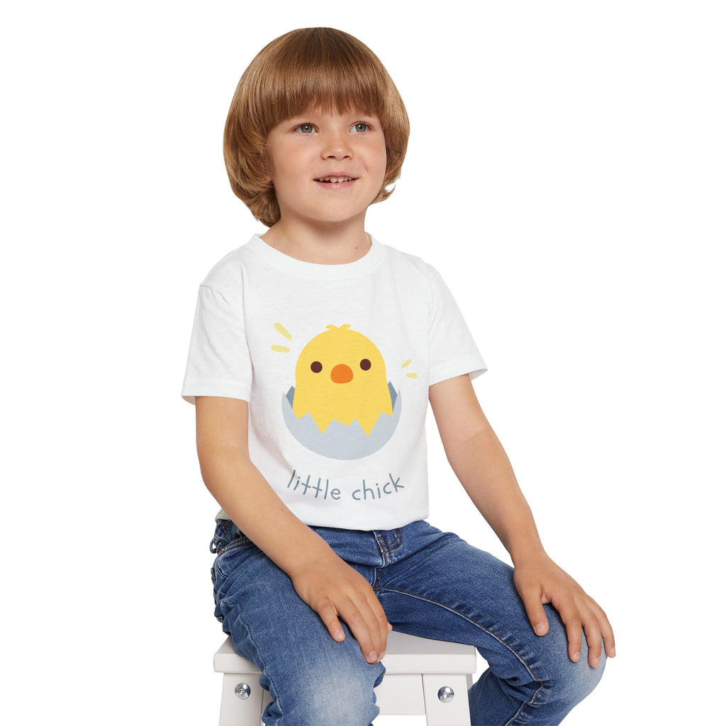 Cute Little Chick Toddler T-Shirt | Fun Springwear, Gifts for Kids, Baby Shower, Easter, Nursery Decor