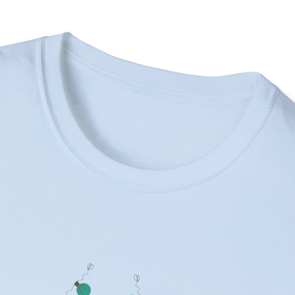 Merry Christmas Unisex T-Shirt, Festive Tee, Holiday Apparel, Winter Gift, Cozy Christmas Style, Unisex Softstyle Shirt