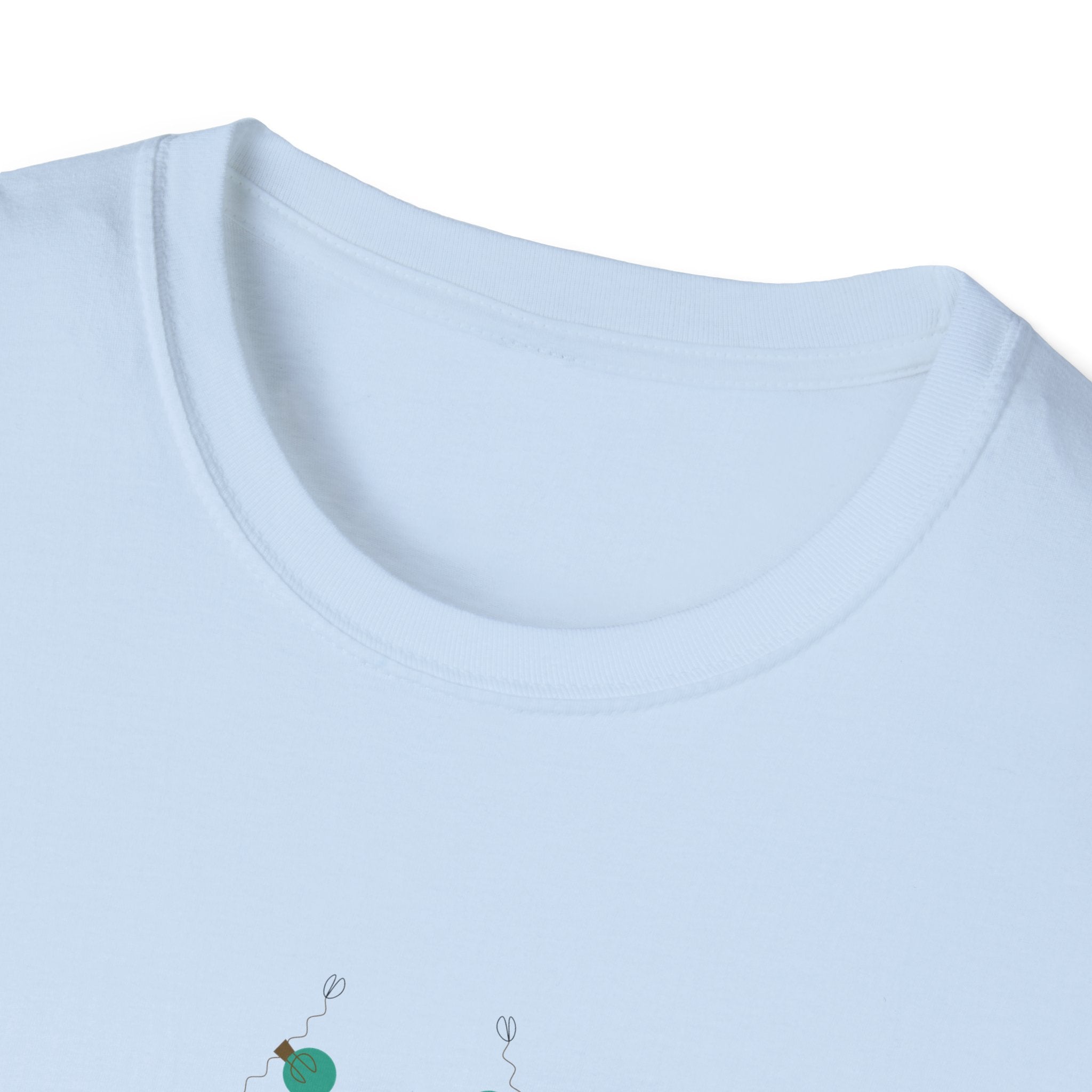 Merry Christmas Unisex T-Shirt, Festive Tee, Holiday Apparel, Winter Gift, Cozy Christmas Style, Unisex Softstyle Shirt