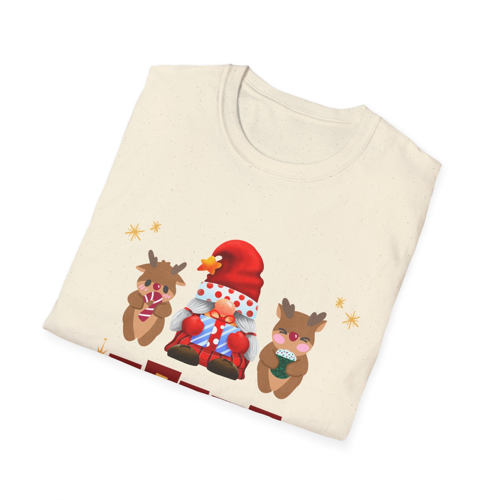 Merry Christmas Unisex T-Shirt, Holiday Tee, Christmas Gift, Family Gathering, Winter Apparel, Festive Wear