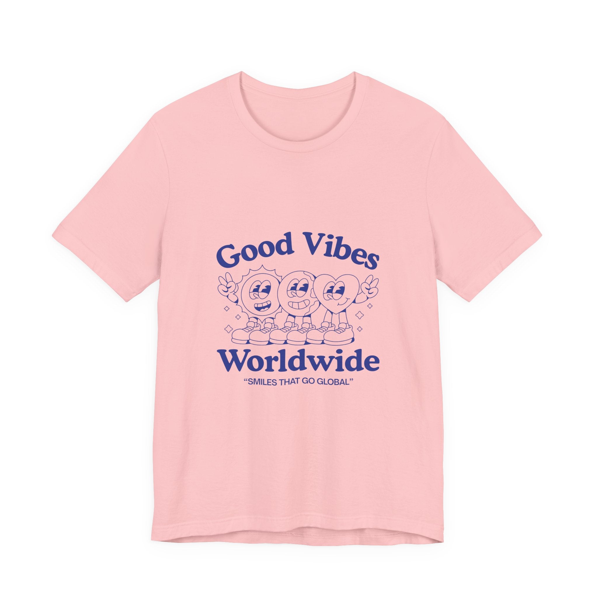 Good Vibes Unisex Tee, Casual Shirt, Affirmation T-Shirt, Everyday Wear, Gift for Friends