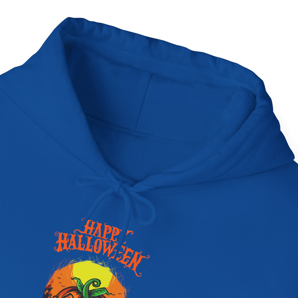 Halloween-Themed Unisex Hooded Sweatshirt, Cozy Halloween Apparel, Witch Design Hoodie, Fall Outfit, Spooky Season Gift