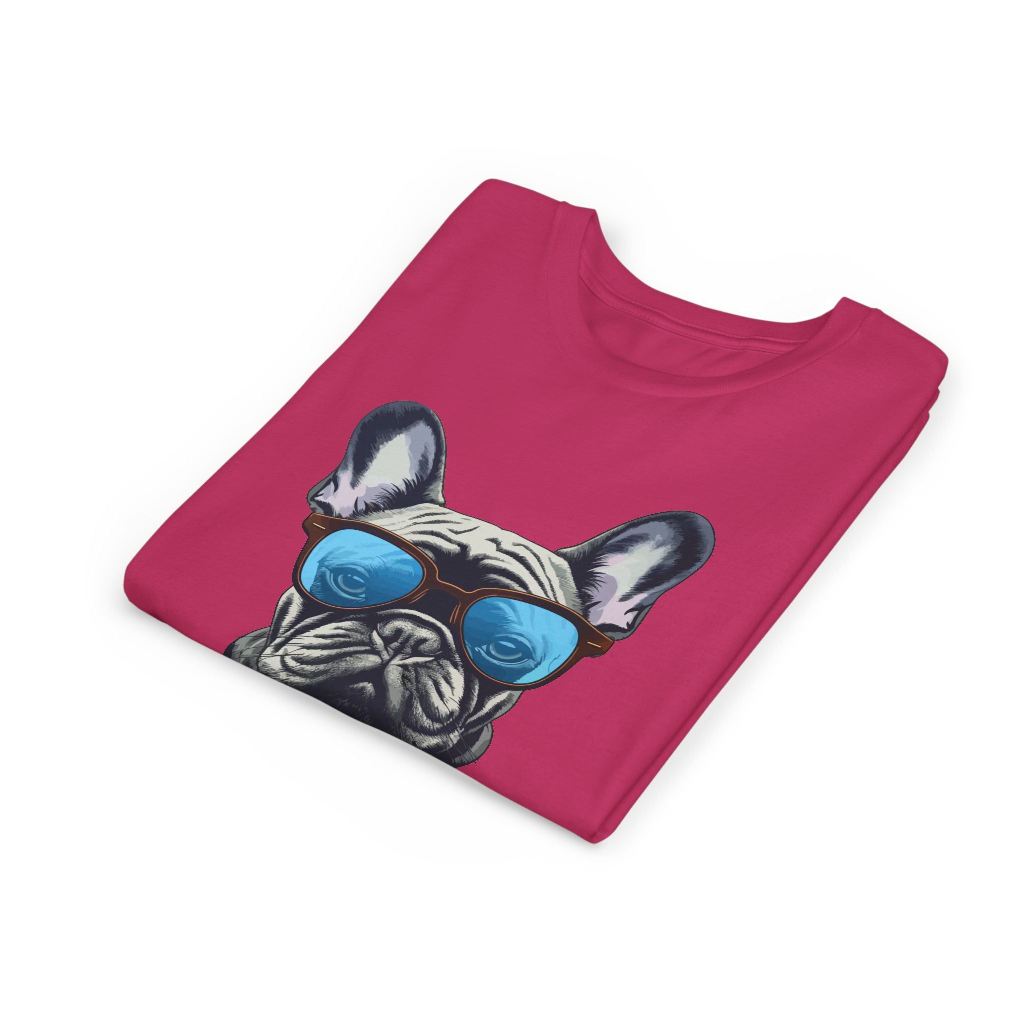Cool French Bulldog Youth Tee - Fun Gift for Kids, Summer Wear, Pet Lovers, Birthday Present, Casual Style