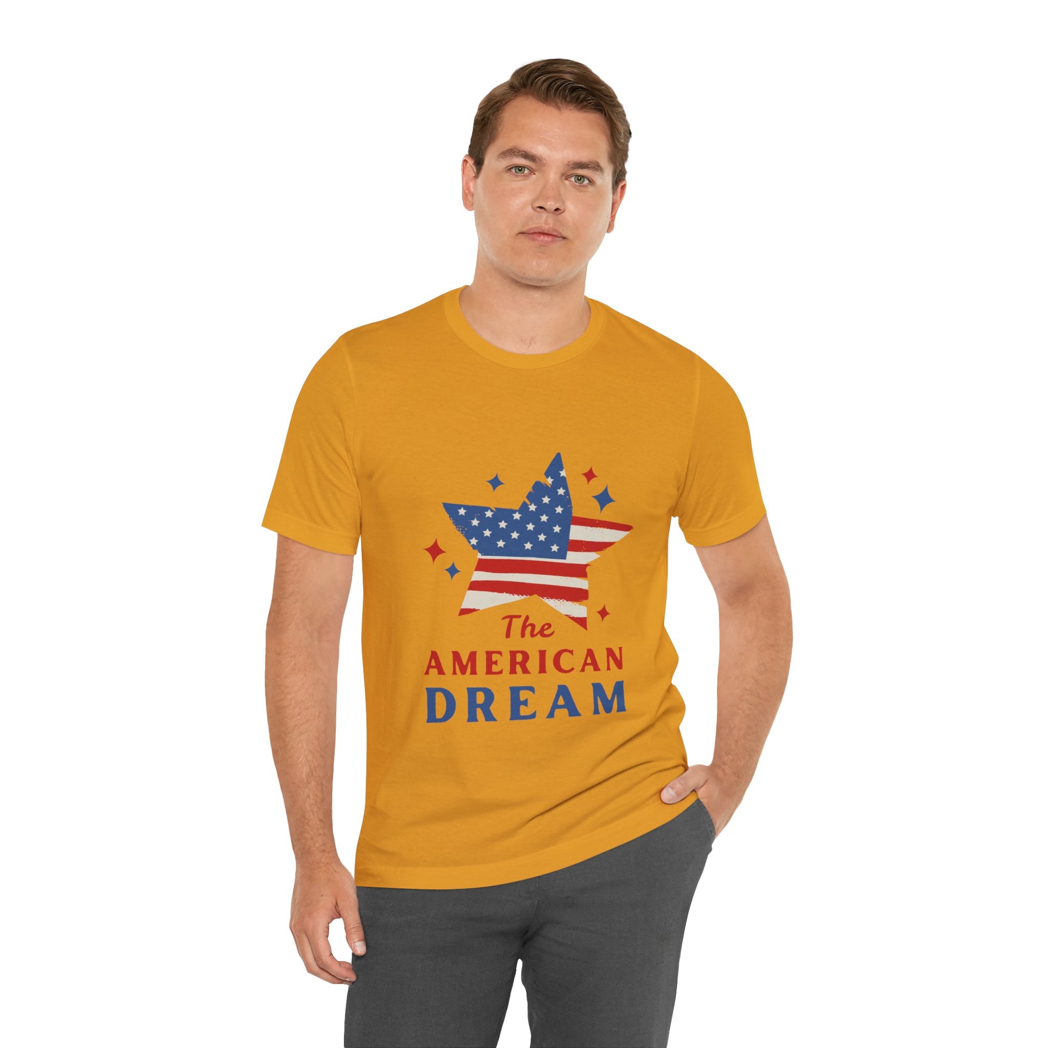 Celebrate the American Dream T-Shirt, Vintage USA Tee, Patriotic Shirt, Independence Day Apparel, Freedom Fashion