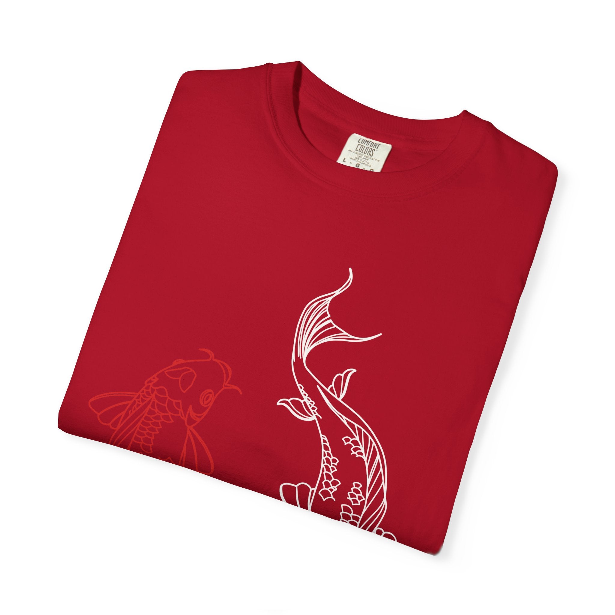 Koi Fish Unisex T-Shirt | Art Tee, Summer Style, Casual Wear, Gift for Nature Lovers, Zen & Peaceful Vibe