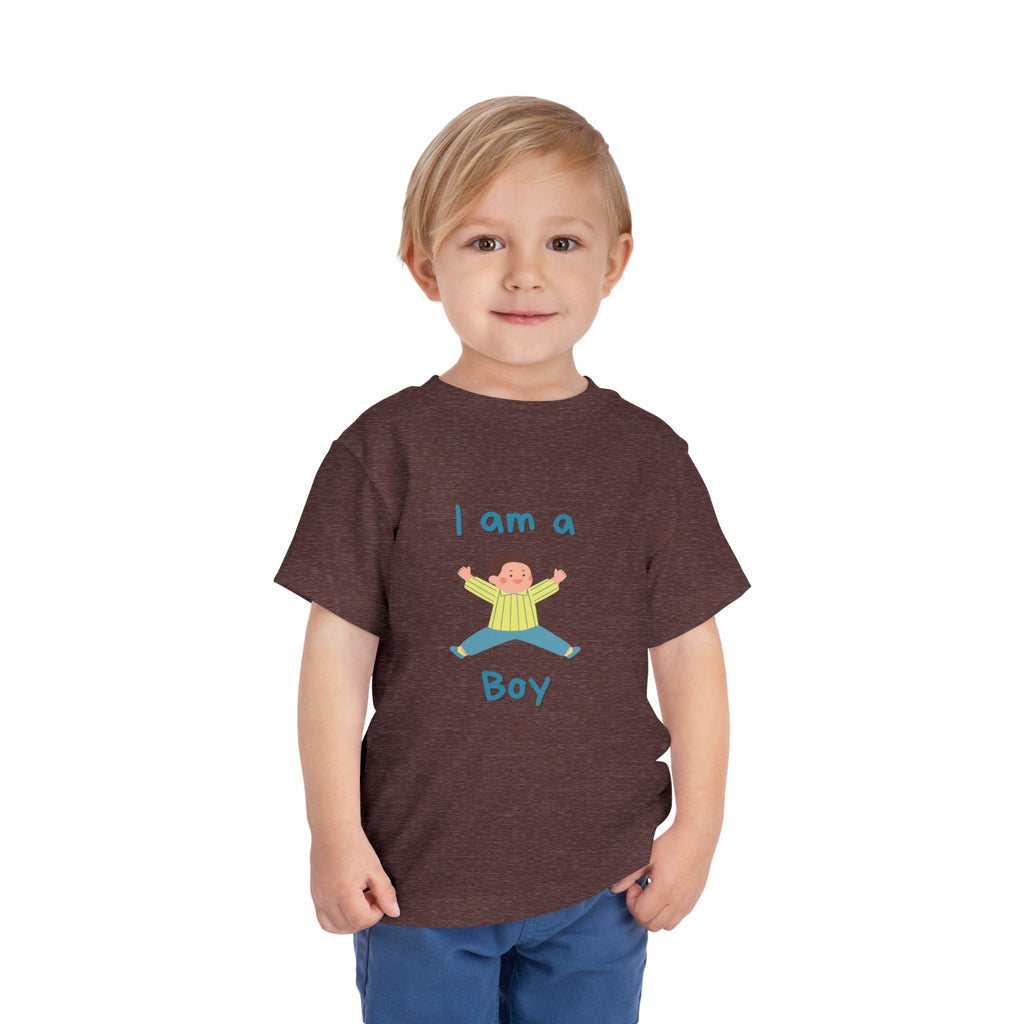 Toddler Short Sleeve Tee – Soft Airlume Cotton, Everyday Comfort