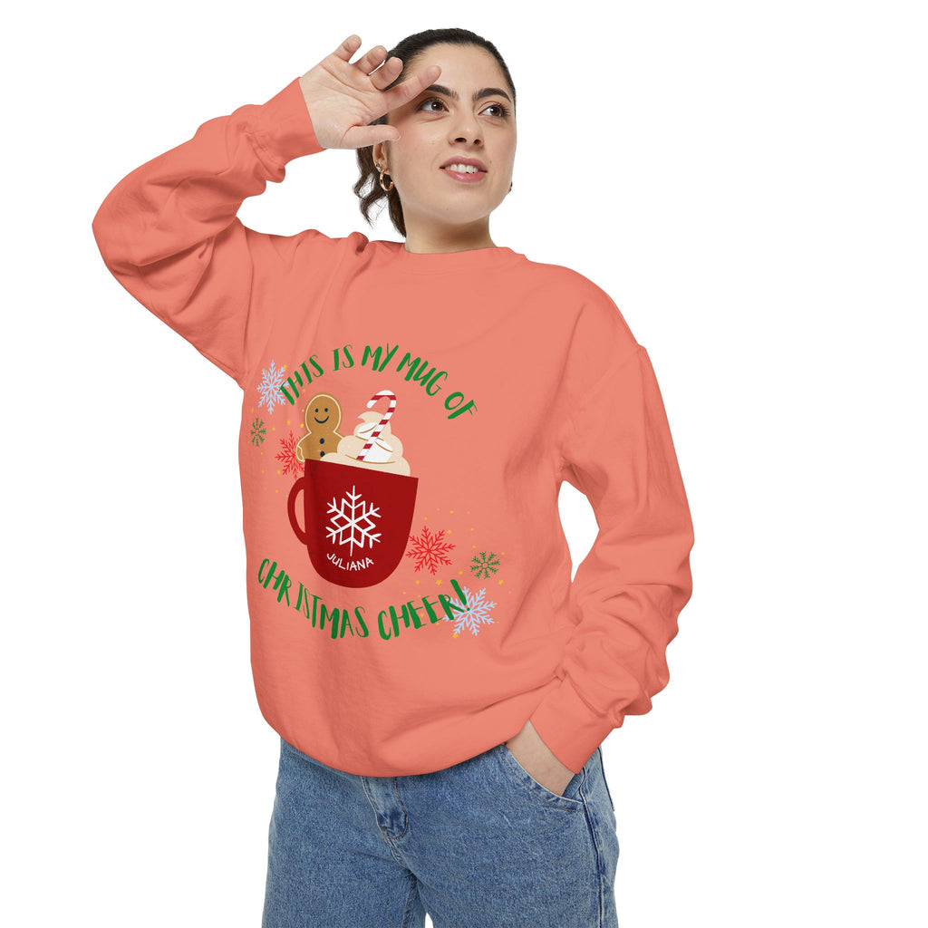 Cozy Holiday Sweatshirt with Festive Mug Design, Christmas Gift, Unisex Sweater, Winter Wardrobe Essential, Cute Holiday Apparel, [...]