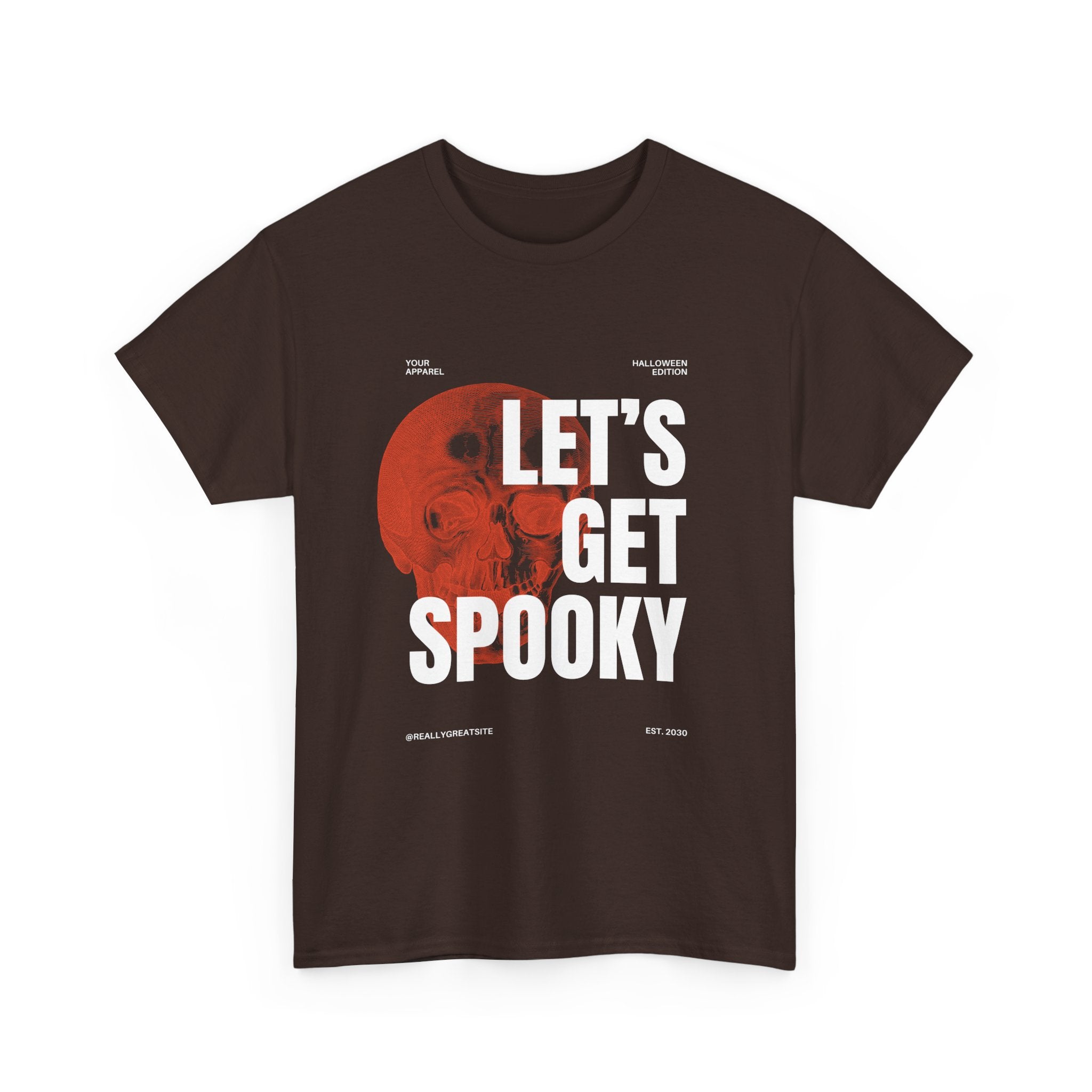 Unisex Halloween Tee, Let's Get Spooky Shirt, Fall Fashion, Party Wear, Ghostly Gifts, Casual Comfort