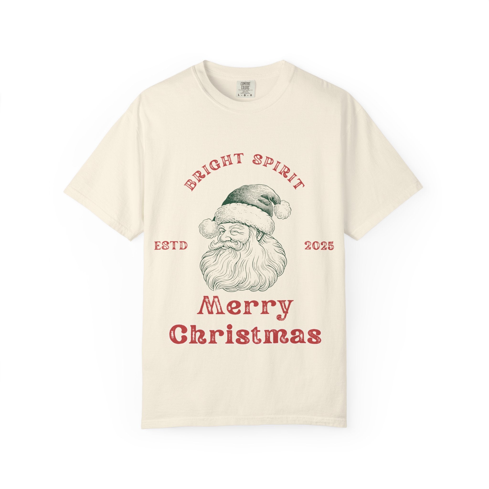 Festive Santa T-Shirt | Merry Christmas Unisex Tee, Holiday Apparel, Christmas Gift, Family Gathering, Winter Wear