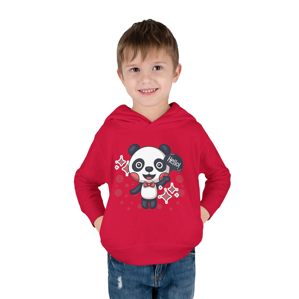 Adorable Toddler Fleece Hoodie featuring Cute Panda Design, Kids Apparel, Gift for Children, Birthday Party Outfit, Cozy Pullover