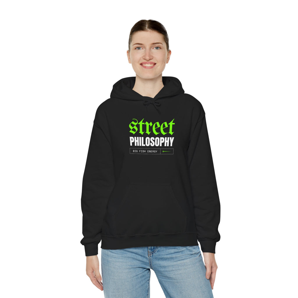 Urban Street Philosophy Hoodie, Casual Streetwear, Philosophy Lovers Gift, Unisex Sweatshirt, Everyday Comfort