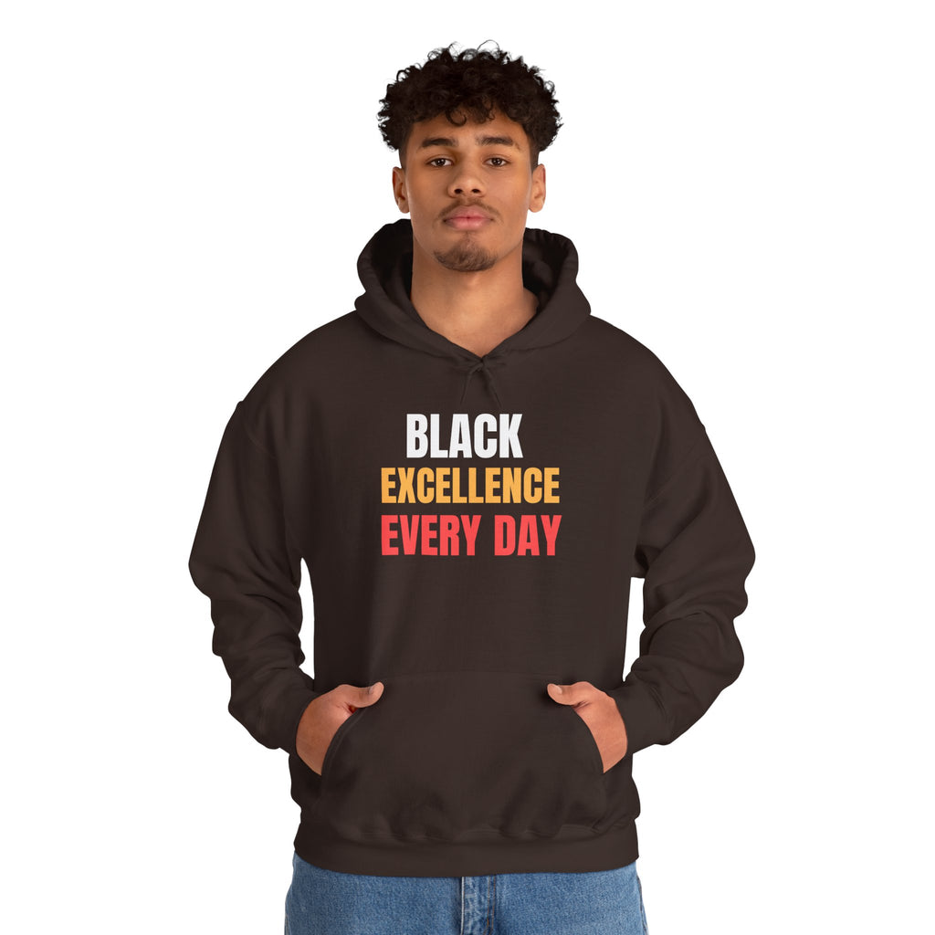 Black Excellence Everyday Hoodie | Unisex Heavy Blend Sweatshirt | Empowerment Gift | Black History Month | Everyday Affirmation