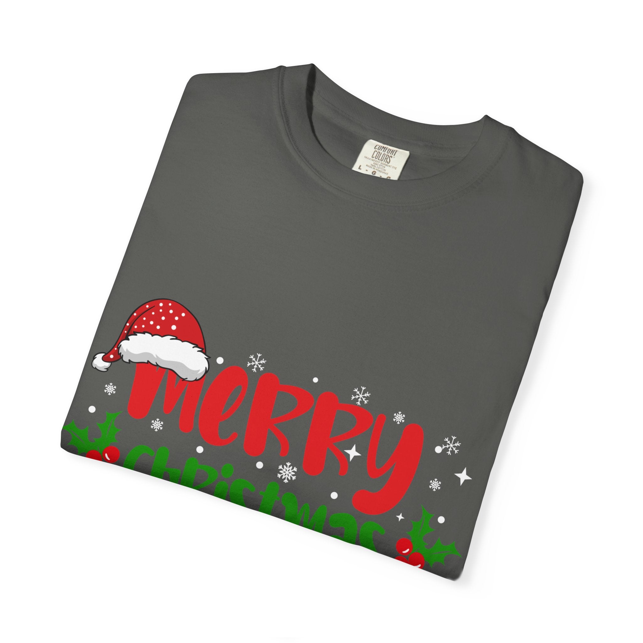 Merry Christmas Tee, Unisex Holiday Shirt, Festive Gift, Casual Christmas Apparel, Seasonal Wear, Perfect for Celebrations