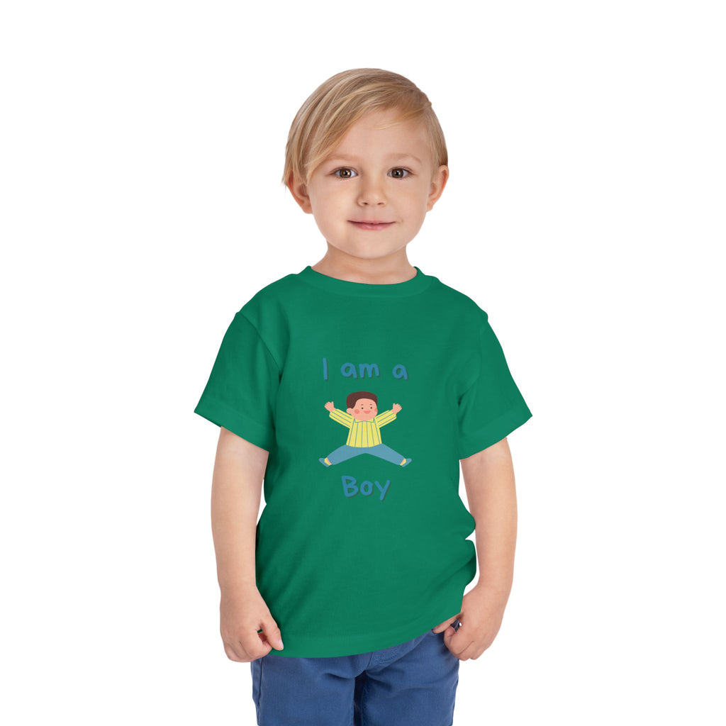 Toddler Short Sleeve Tee – Soft Airlume Cotton, Everyday Comfort
