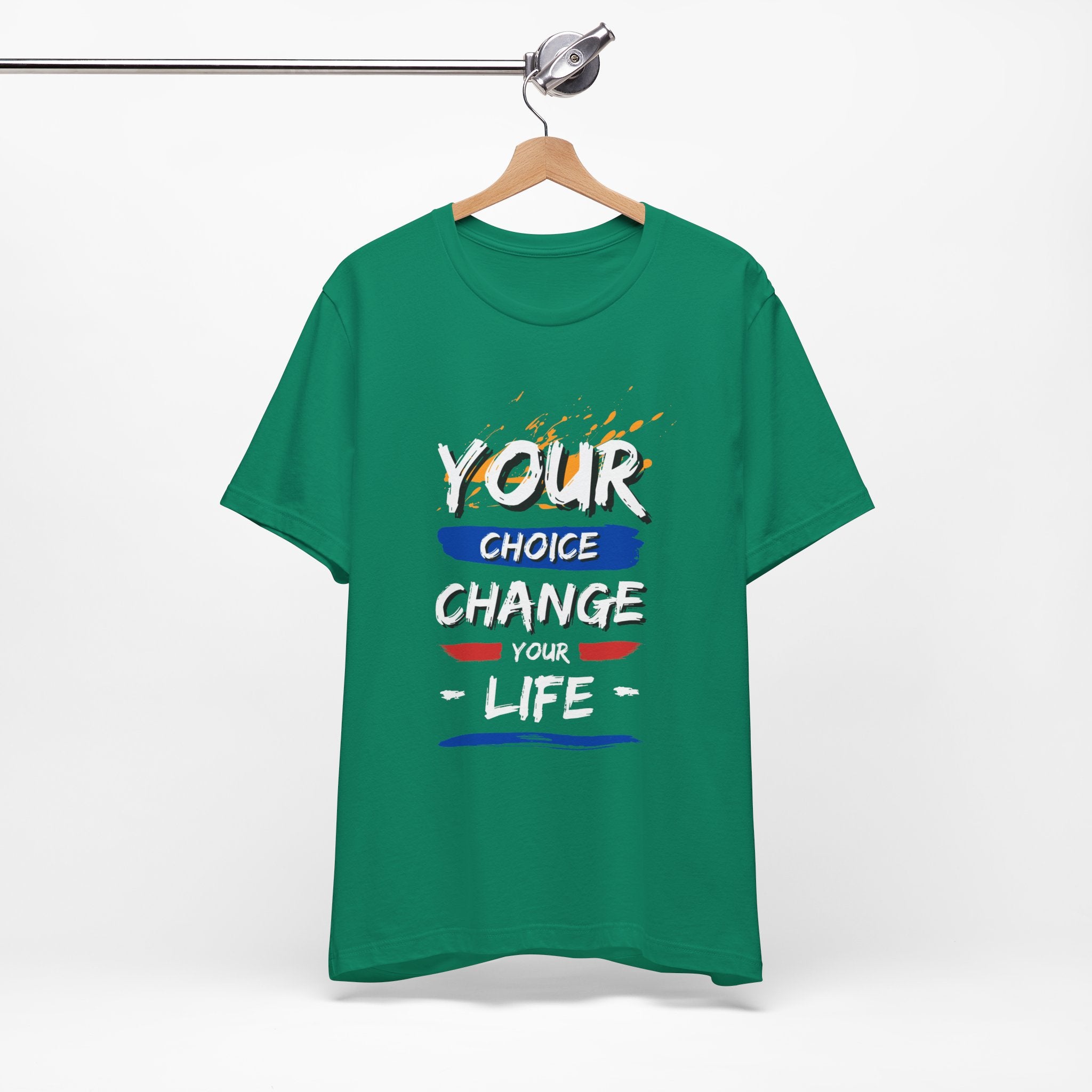 Empowering Quote Tee - Unisex Jersey Short Sleeve Tee, Motivational Shirt, Life Change Apparel, Inspirational Gift, Everyday Wear