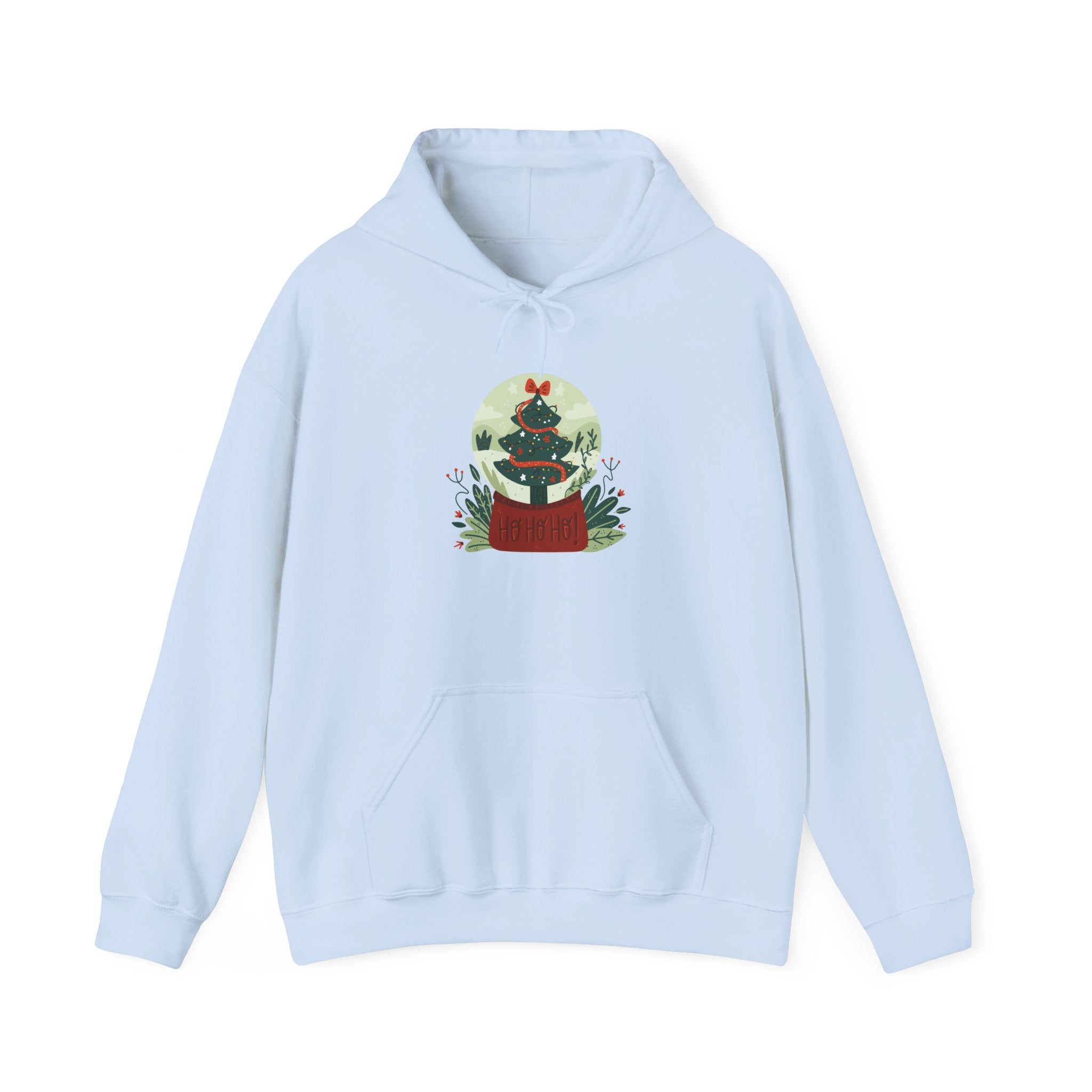 Cozy Holiday Hoodie with Snow Globe Design | Festive Gift, Winter Apparel, Christmas Sweatshirt, Unisex Hoodie, Seasonal Outfit