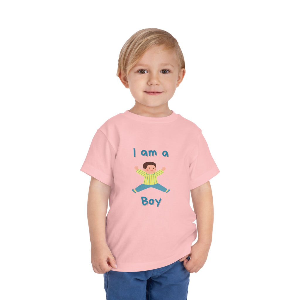 Toddler Short Sleeve Tee – Soft Airlume Cotton, Everyday Comfort