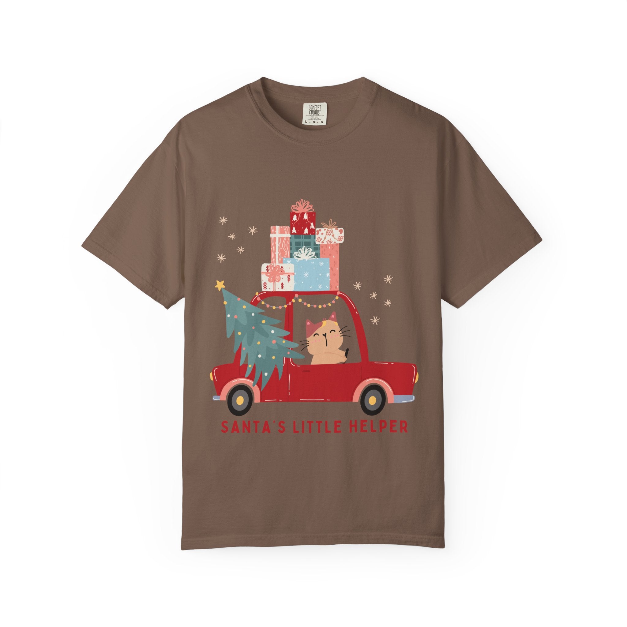 Santa's Little Helper T-Shirt, Unisex Holiday Tee, Christmas Gift, Cute Festive Top, Winter Apparel, Family Matching Shirt