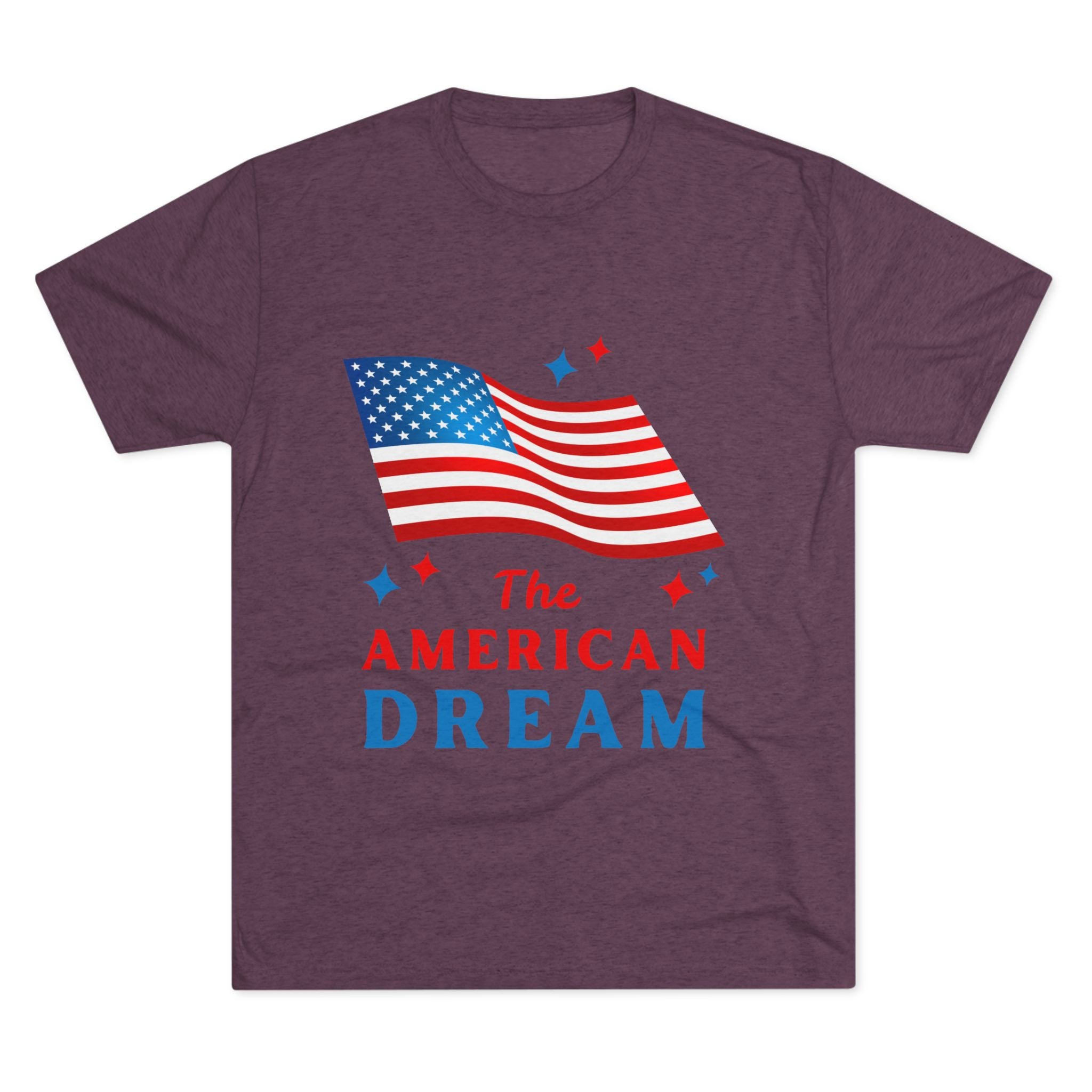 American Dream Unisex Crew Tee, Patriotic Shirt, Independence Day Tee, Casual Summer Top, Gift for Proud Americans
