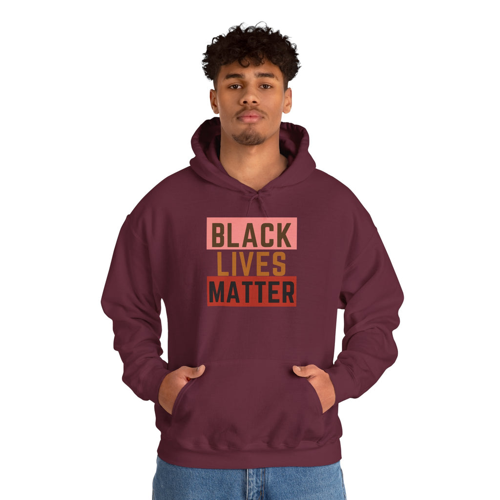 Unisex Black Lives Matter Hoodie, Empowering Apparel, Social Justice Gift, Casual Wear, Comfortable Sweatshirt, Protest Gear