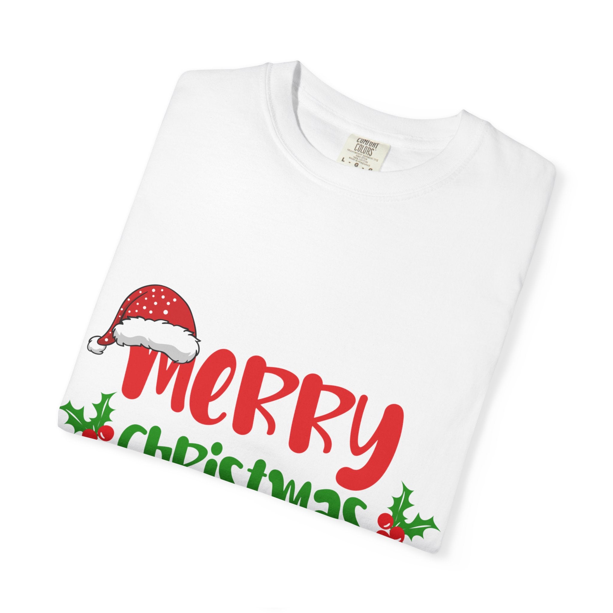 Merry Christmas Tee, Unisex Holiday Shirt, Festive Gift, Casual Christmas Apparel, Seasonal Wear, Perfect for Celebrations