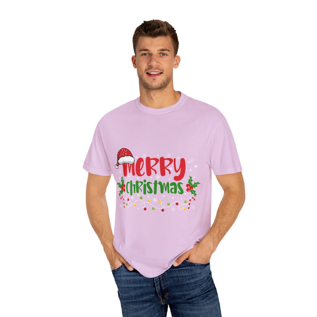 Merry Christmas Tee, Unisex Holiday Shirt, Festive Gift, Casual Christmas Apparel, Seasonal Wear, Perfect for Celebrations