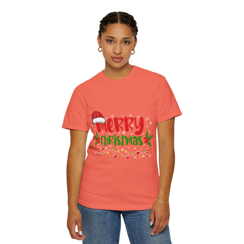 Merry Christmas Tee, Unisex Holiday Shirt, Festive Gift, Casual Christmas Apparel, Seasonal Wear, Perfect for Celebrations