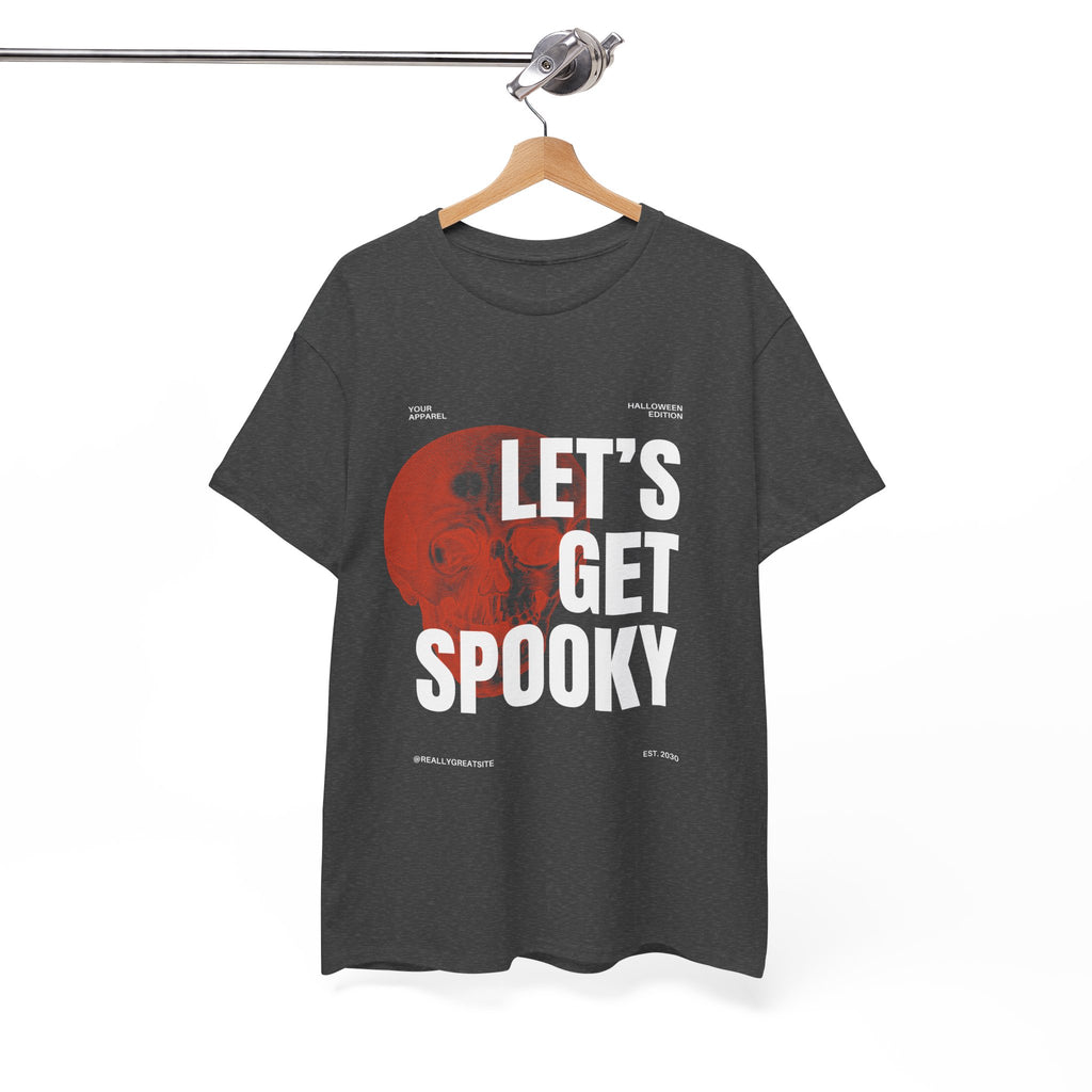 Unisex Halloween Tee, Let's Get Spooky Shirt, Fall Fashion, Party Wear, Ghostly Gifts, Casual Comfort