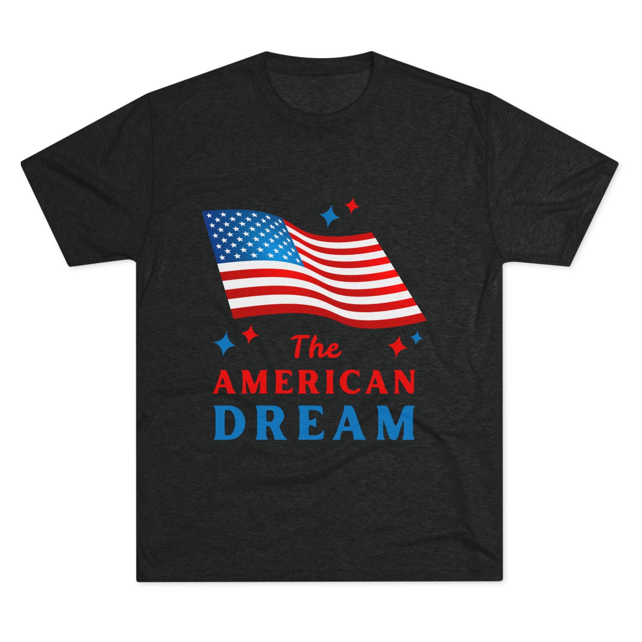 American Dream Unisex Crew Tee, Patriotic Shirt, Independence Day Tee, Casual Summer Top, Gift for Proud Americans