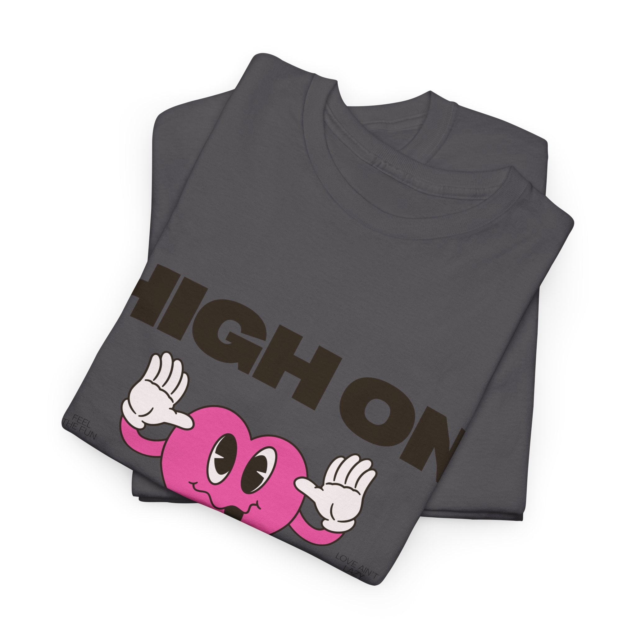 Heart Power Unisex T-Shirt Design | Graphic Tee for Men & Women | Streetwear Aesthetic T-Shirt