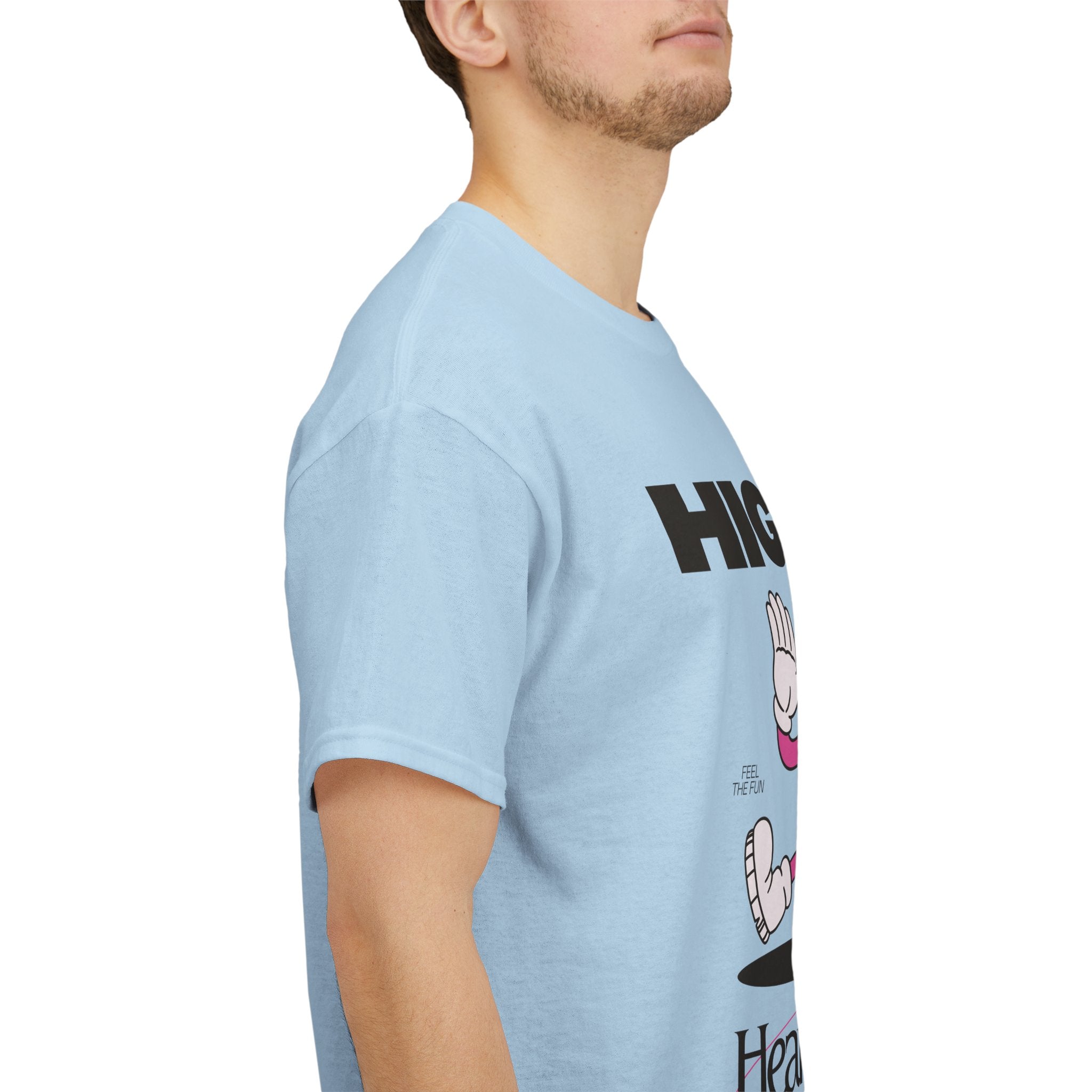 Heart Power Unisex T-Shirt Design | Graphic Tee for Men & Women | Streetwear Aesthetic T-Shirt