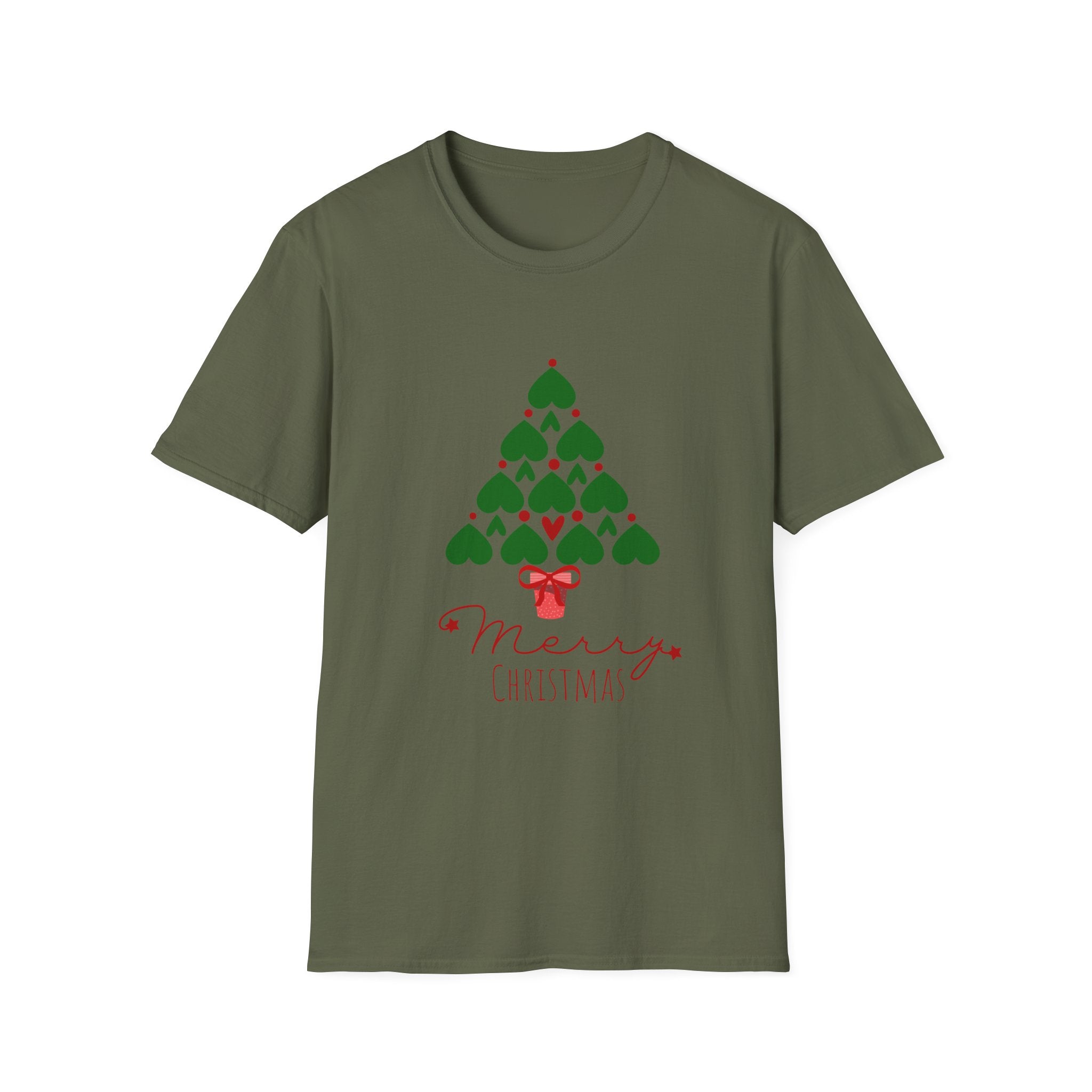 Merry Christmas T-Shirt, Unisex Holiday Tee, Christmas Gift, Casual Wear, Festive Clothing, Seasonal Apparel