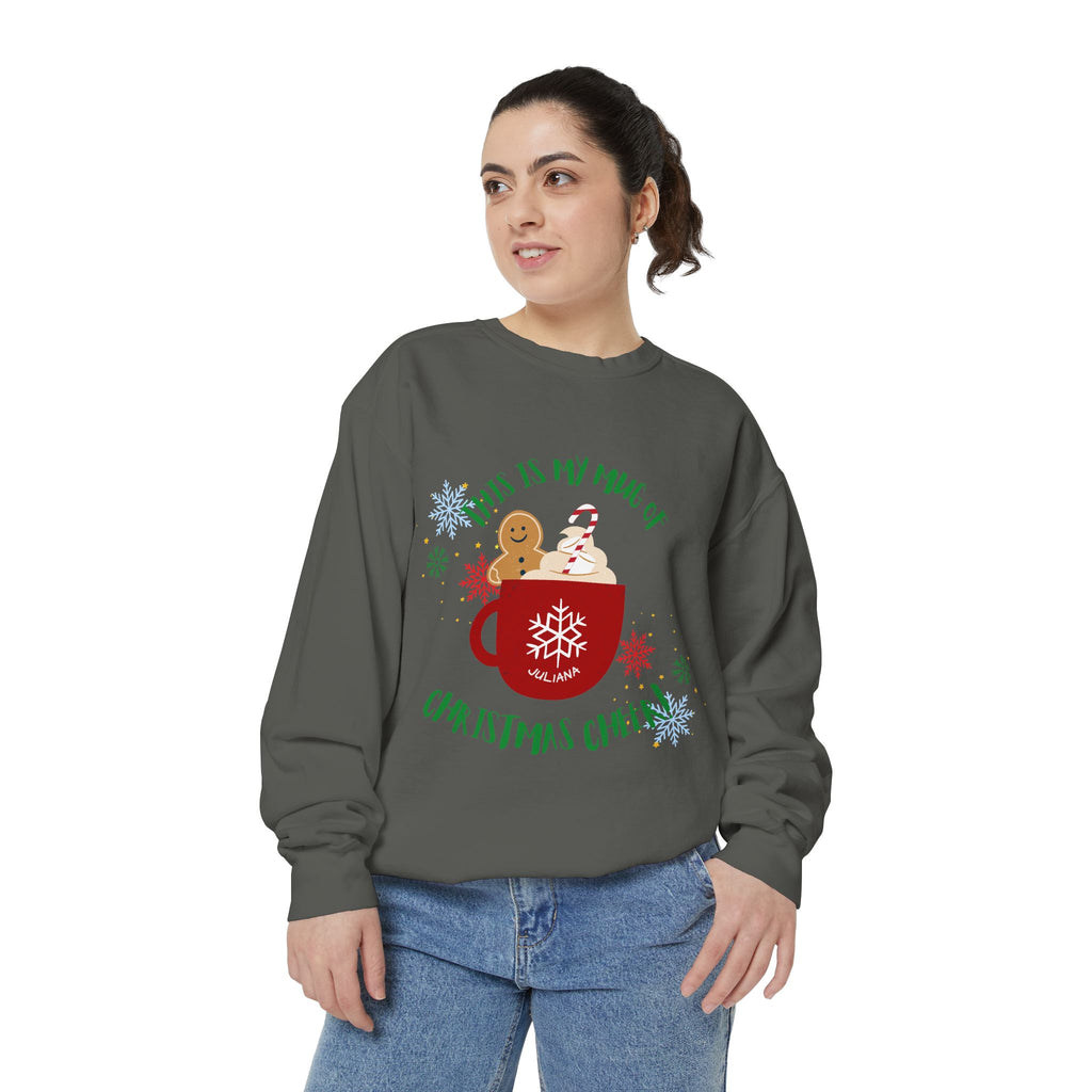 Cozy Holiday Sweatshirt with Festive Mug Design, Christmas Gift, Unisex Sweater, Winter Wardrobe Essential, Cute Holiday Apparel, [...]