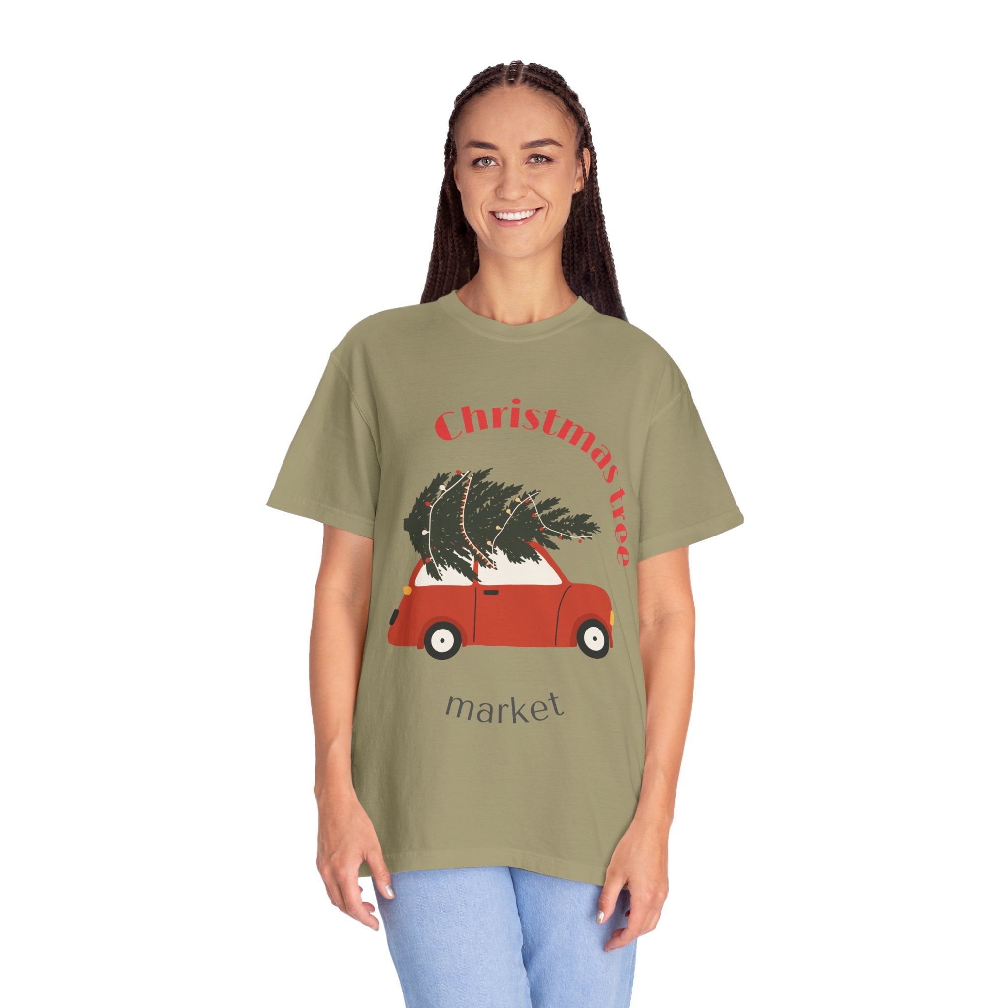 Cozy Christmas Tree T-Shirt, Holiday Tee, Unisex Shirt, Gift for Tree Lovers, Casual Wear