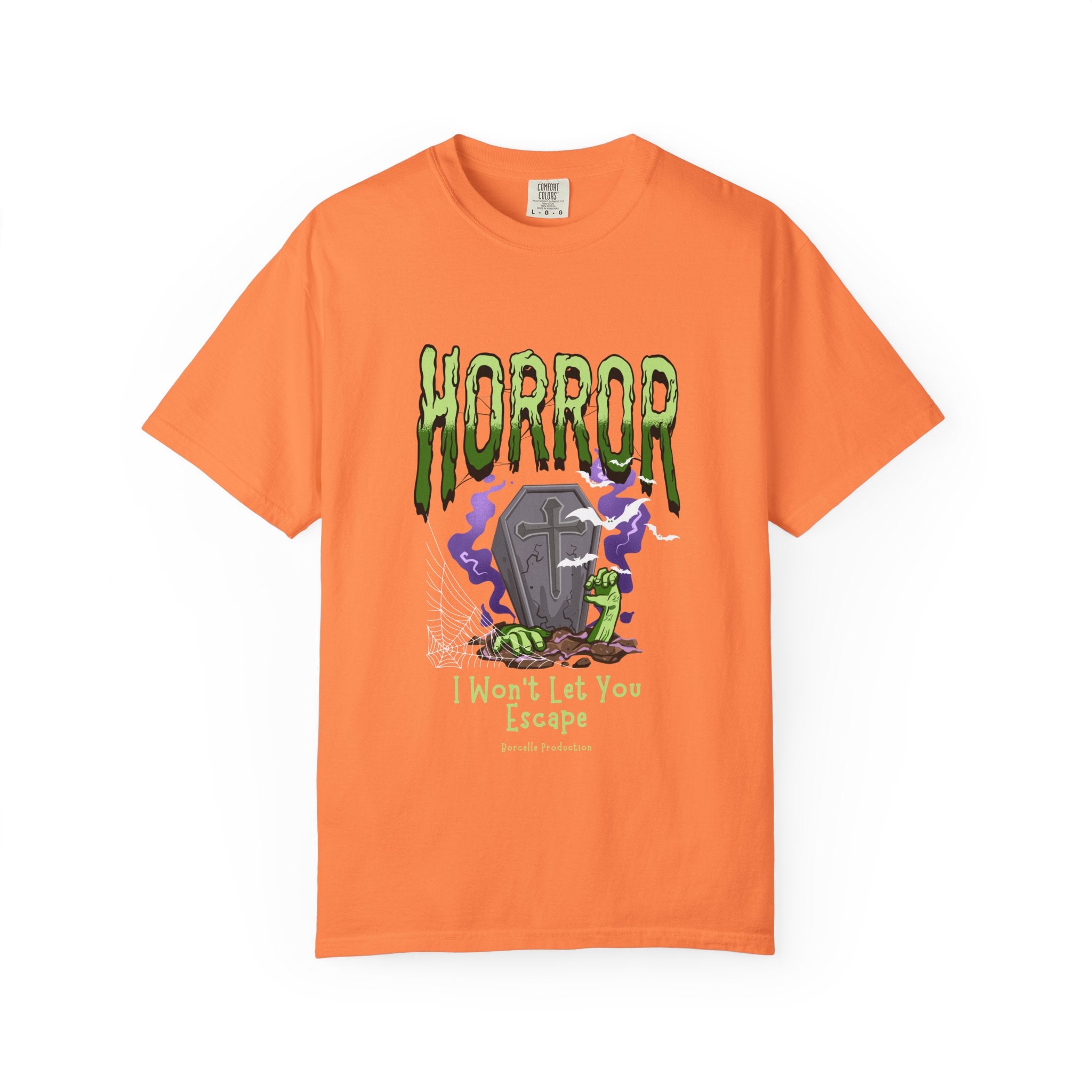 Horror-Themed Unisex T-Shirt, Spooky Graphic Tee, Halloween Apparel, Gift for Horror Fans, Casual Statement Shirt